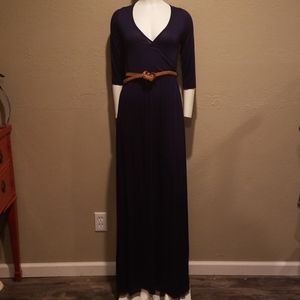 Navy blue maxi